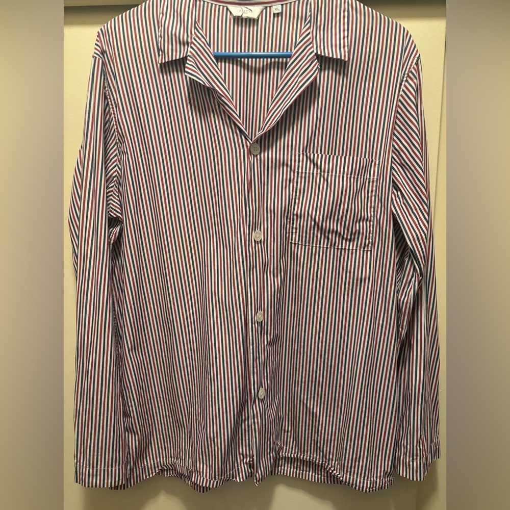Men’s FRETTE LUXURY Classic Striped Men's Shirt Size XL
